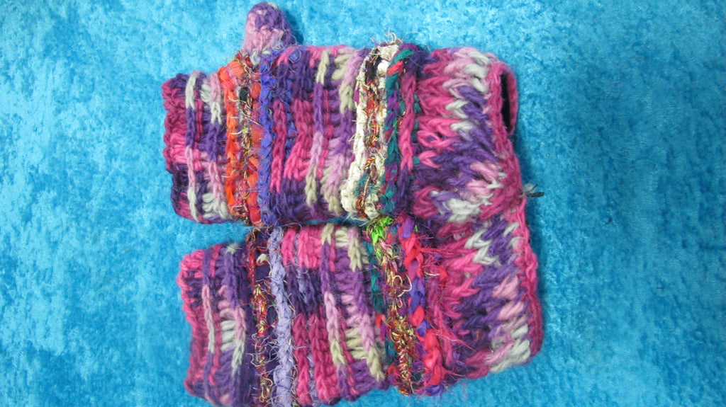 Wool And Silk Handwarmers