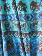 Load image into Gallery viewer, Cotton Handprinted Wrap Skirt