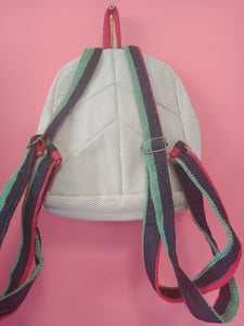 Small Hemp backpack with adjustable straps