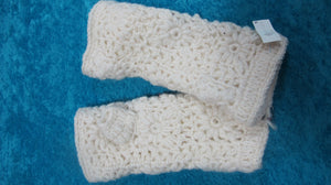 Crochet Wool Handwarmers