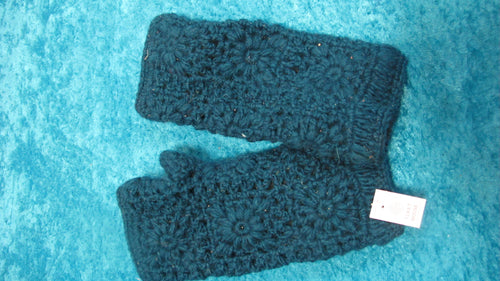 Crochet Wool Handwarmers