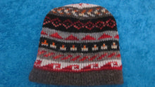 Load image into Gallery viewer, Fair Isle Handknit Wool Beanie