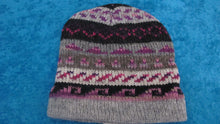 Load image into Gallery viewer, Fair Isle Handknit Wool Beanie