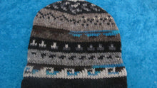 Load image into Gallery viewer, Fair Isle Handknit Wool Beanie