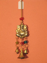 Load image into Gallery viewer, Small Brass Ganesh bell