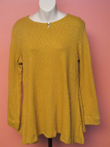 Stretch Boucle Cotton Long Top