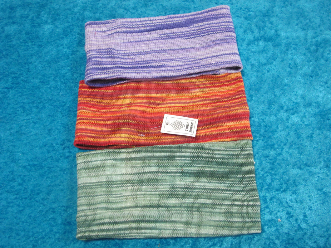 Set Of 3 Stretchy Cotton Headbands