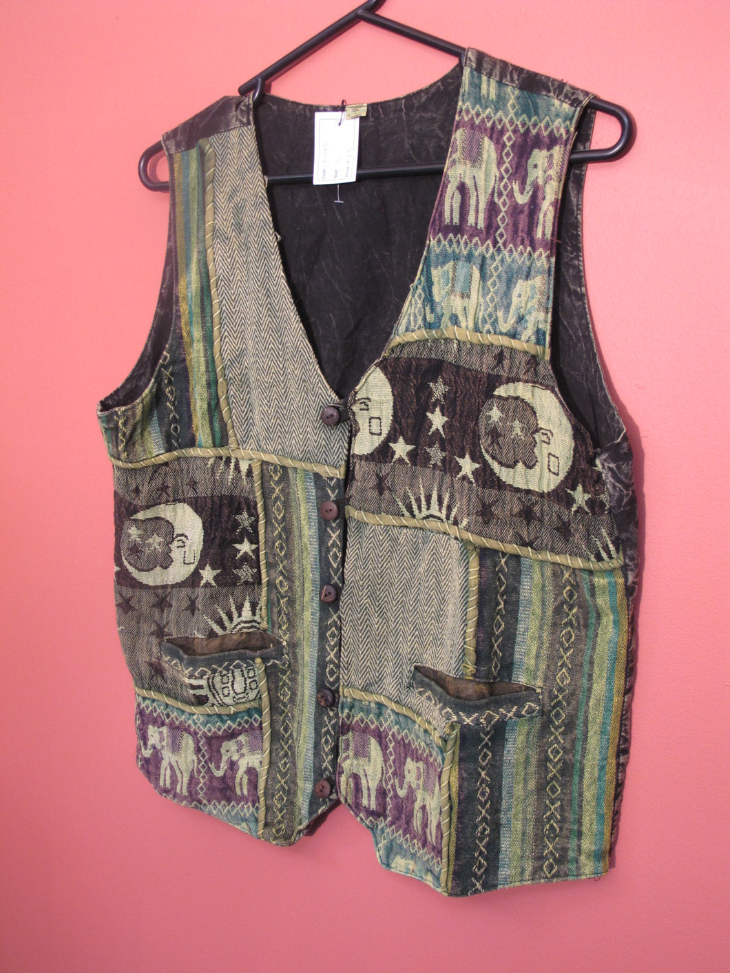 Mens Heavy Cotton Waistcoat