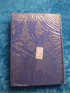 Purple Brocade Fabric Covered Journal