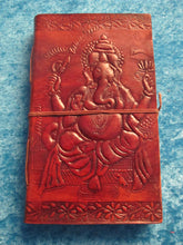 Load image into Gallery viewer, Leather Bound Ganesh Journal