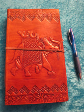 Load image into Gallery viewer, Leatherbound Elephant Journal