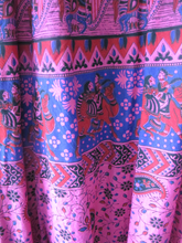 Load image into Gallery viewer, Cotton Handprinted Wrap Skirt