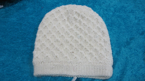 Handknitted wool beanie